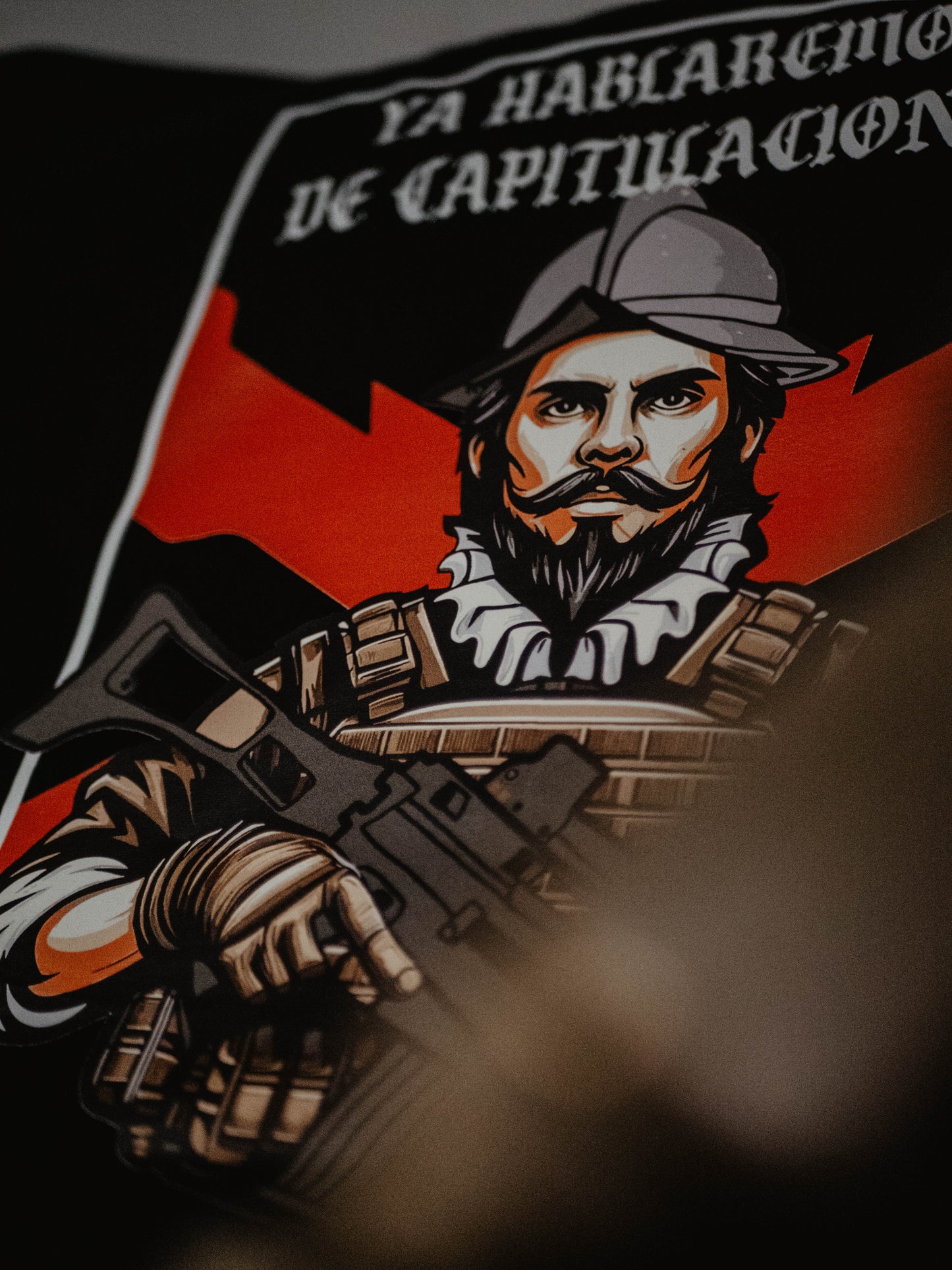 Camiseta “Después de Muertos” Civil Táctico x Bigote Táctico – Edición Colaboración